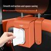 Car-mounted tissue box & storage set for Jeep cars - functions as tissue holder, phone holder, and car hook.
