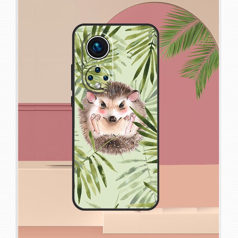 Kawaii Igel Herz Hülle Für Honor Magic 7 Lite 5 6 8 Pro Honor 200 400 X9c X9b X9a X8b X8a X8c 50 70 90 Abdeckung