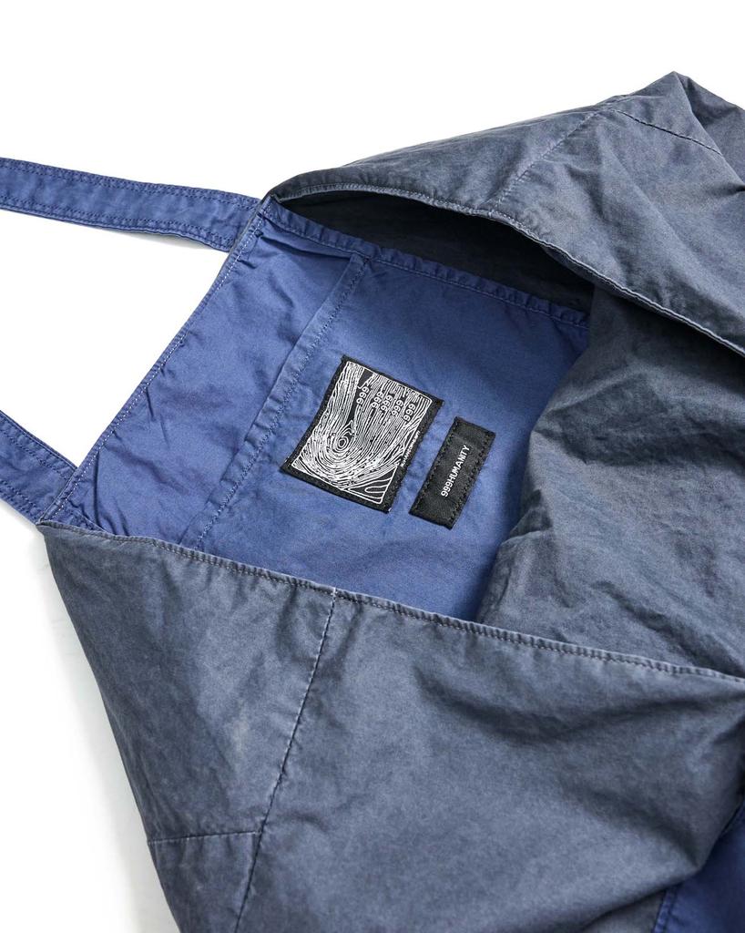 999Humanity Adventure Bleached Panel Tote Bag (Navy)