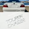 Rear Trunk Script Letter  Nameplate Badge Decal Emblem Sticker For SELIMITED Tourer Chaser Platinum Vnturbo Spacio Funcargo