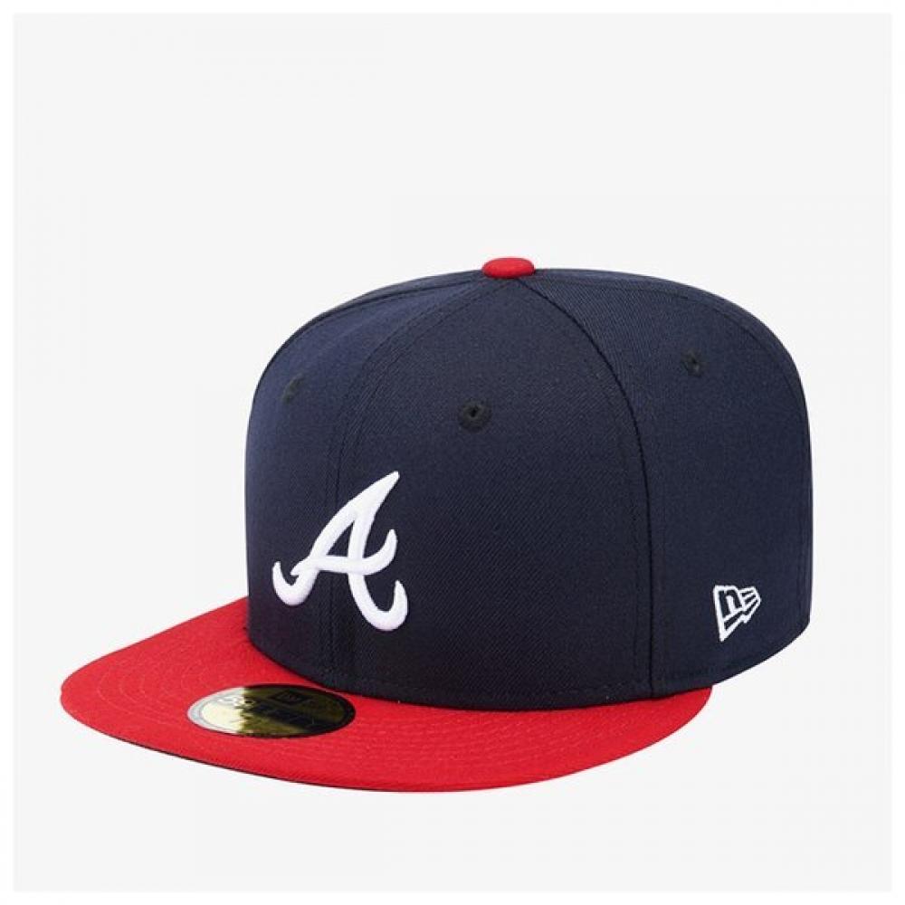 

New Era Mlb Authentic Atlanta Braves Home Navy Scarlet 70361069 70361069/712