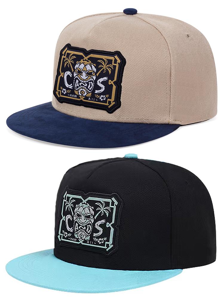 New Fashion Men's Street Retro Hat Women's Youth Hip Hop Fashion Brand Hat Men's Embroidered Letter Snap Button Hat Cup