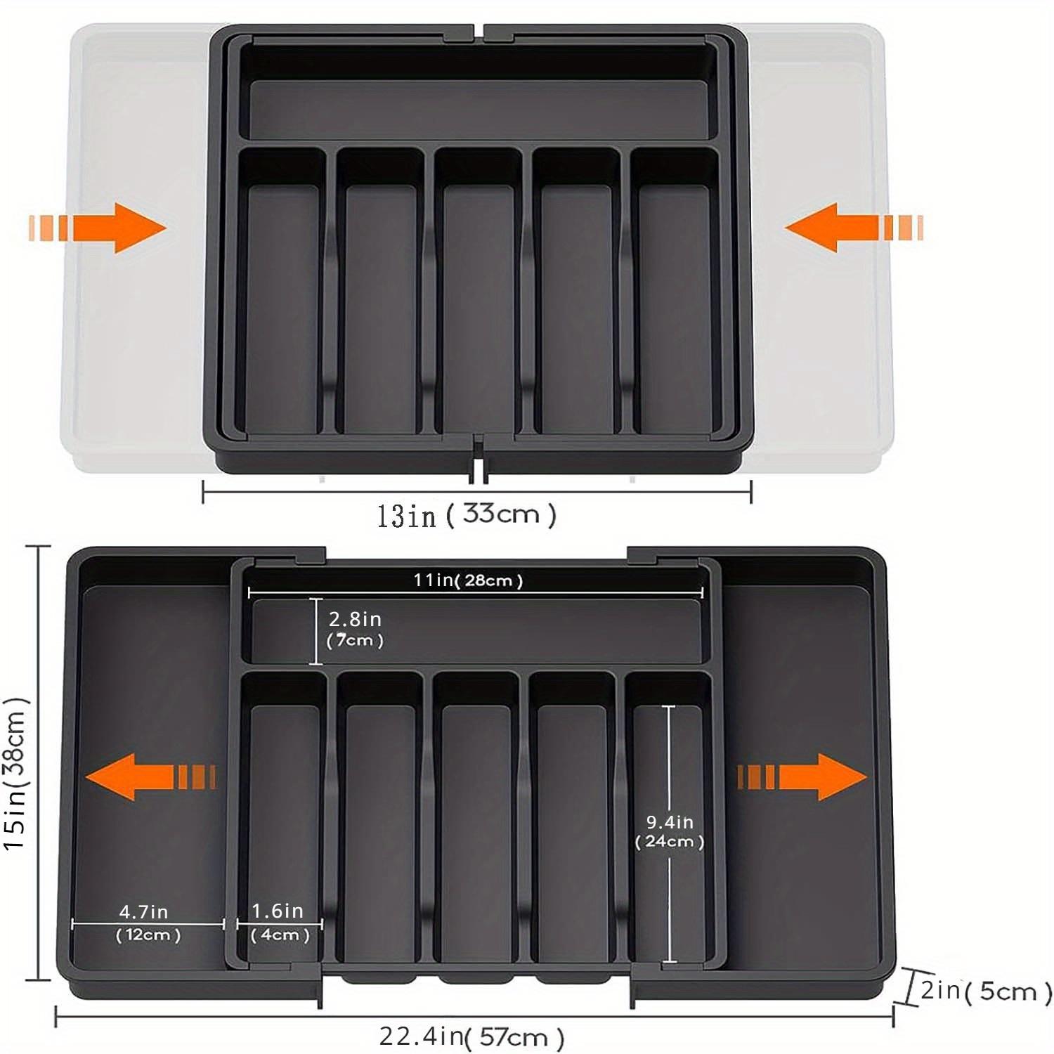 Расширяемый органайзер для столовых приборов — фото 4