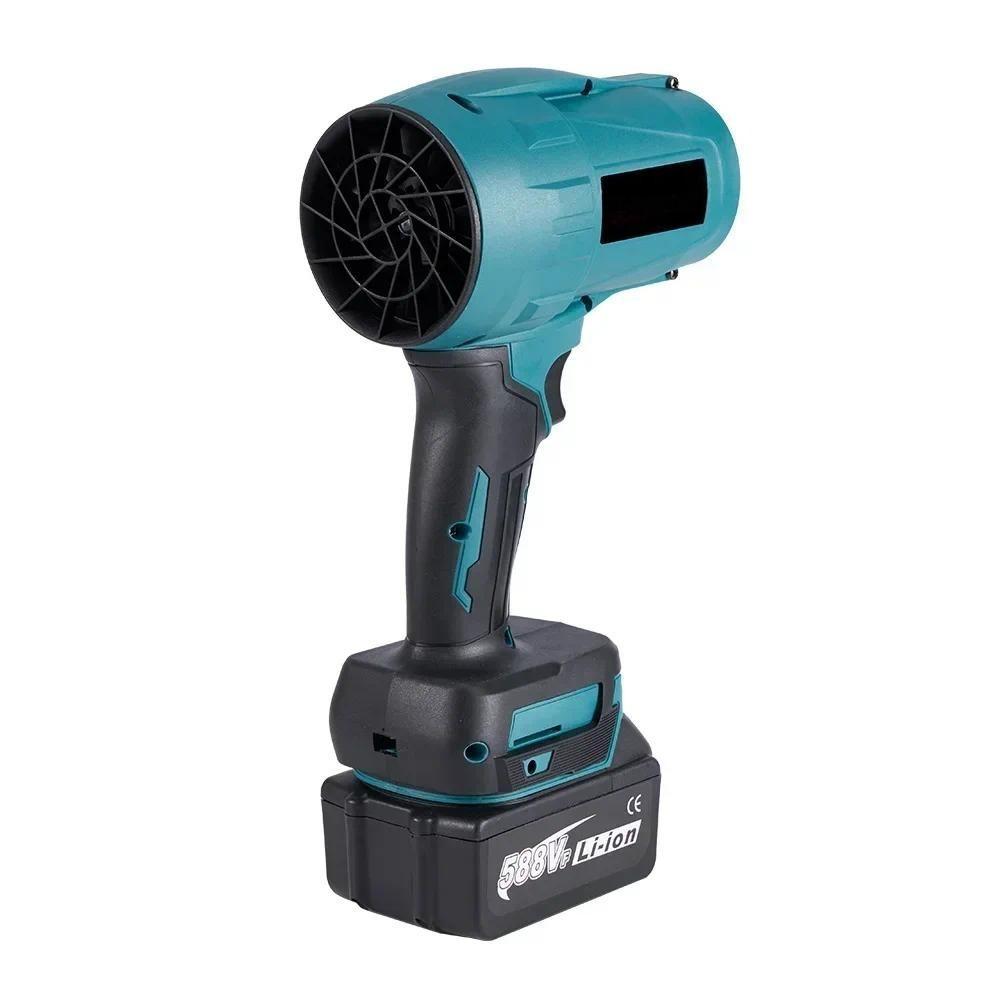 128000RPM Brushless Electric Air Blower Handheld Turbo Blower Cordless Portable Dust Snow Sweeper Tool