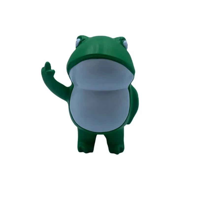 3Pcs Set Resin Handicrafts for Small Frogs, Outdoor Courtyard Pranks, Funny Frogs, Home Decor Ornaments