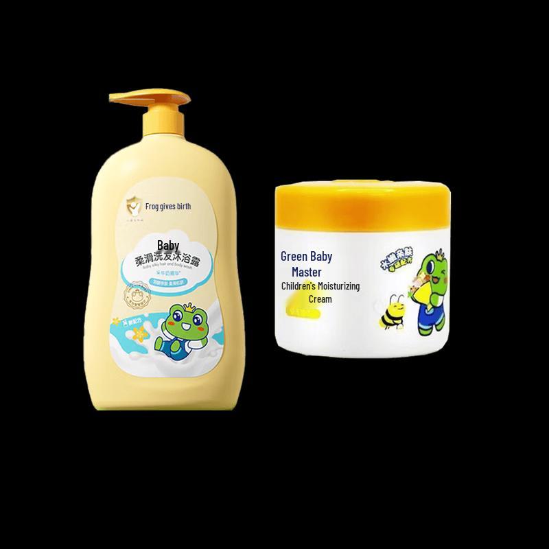 Frog Prince Baby Milk Shampoo & Body Wash with Honey Cream