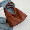 New Women's Bag PU Large-capacity Tote Bag Women's Commuter Messenger Versatile Shoulder Bag Niche Bag Casual