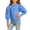 Stylish and Comfortable Girls' Winter Long-Sleeve Top