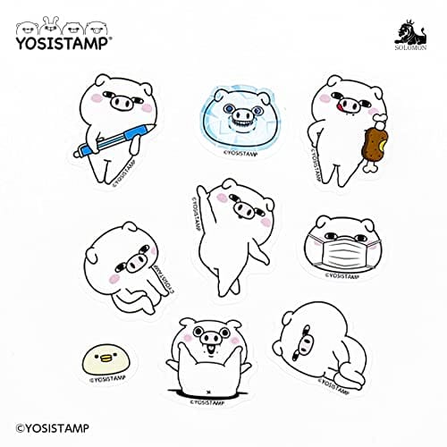 Solomon Shoji YOSISTAMP Petapeta Seal PETAPETA SEAL Pig (BUTA) Yoshi Stamp