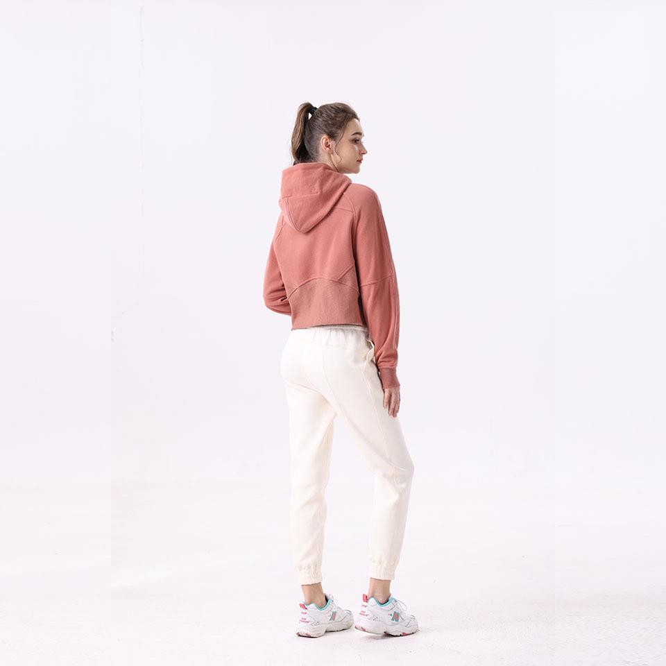 Uarun Women's Loose Fleece Yoga Hoodie