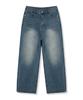 ANEWBROS Ruink Wide Balloon Wash Denim Pants 1 Color [Anbd_6026]