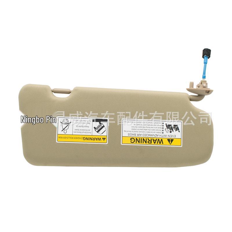 Beige Left Sun Visor for 17-22 Honda CR-V (Model 83280-TLY-H11ZB)
