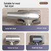 cmaos No-Drill Wall-Mounted Hair Dryer Holder