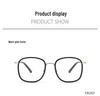 Elegant Anti-Fatigue Women's Reading Glasses - Large Frame, HD Vision, Youthful Look.