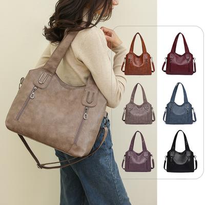 Women's Bag New Fashionable Versatile Large-capacity Tote Bag Casual Portable Shoulder Messenger Bag Large Bag