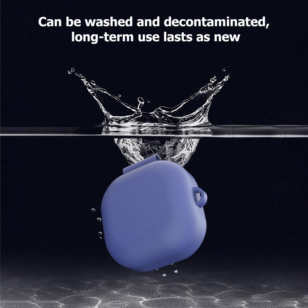 Silikoninis ausinių dėklas, skirtas Samsung Galaxy Buds 2 Pro FE Funda Galaxy Buds Live Apsauginis dėklas, skirtas Samsung Buzz 2 Bud2 Pro Dangtelis