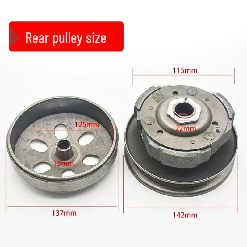 Compatible Weights for Kymco GY6-125/150 Scooter Pulley & Land Rover Haomai 125 Clutch Drive Face