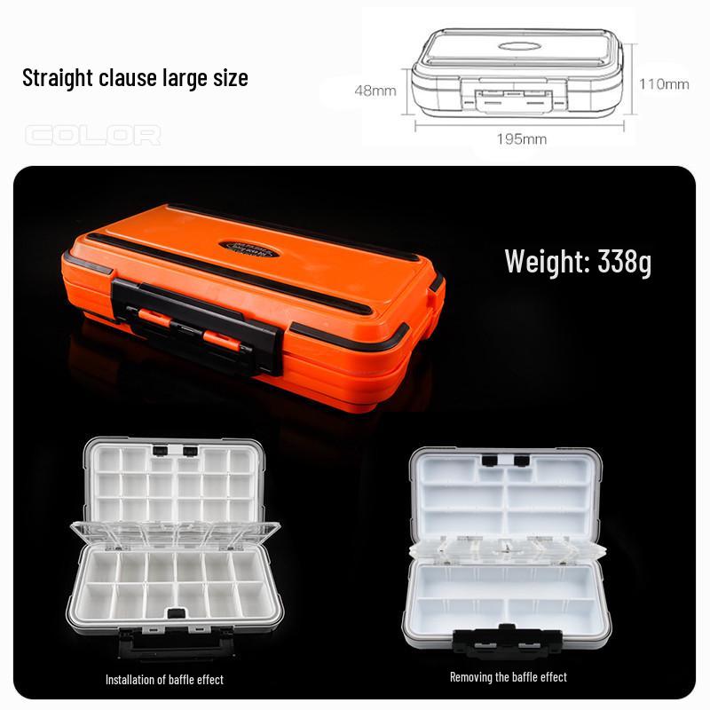 Waterproof Fishing Tackle and Lure Storage Box
