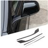 Carbon Fiber Side Rearview Mirror Cover Trim For Tesla Model 3 Highland 23-24
