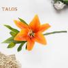 Artificial Lily Flower No Withering Decoration 3D Printing Creative Clear Texture Simulation Flower Home Decor