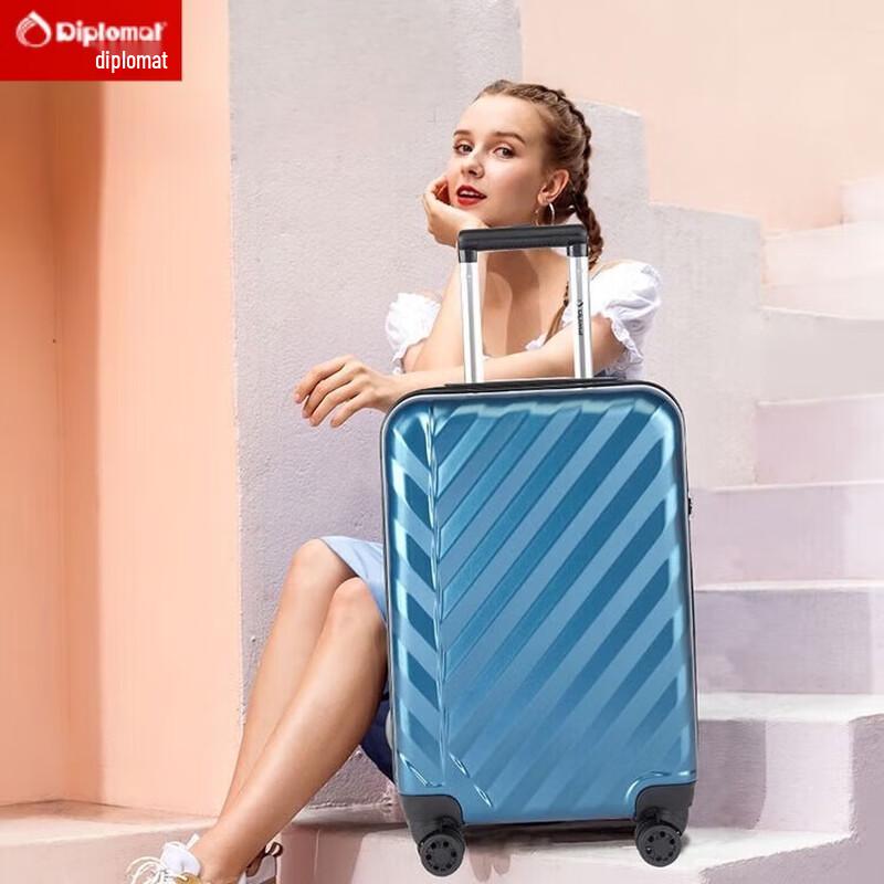 Diplomat Women s Stylish Hardshell Carry-on Luggage YH-ZH7012