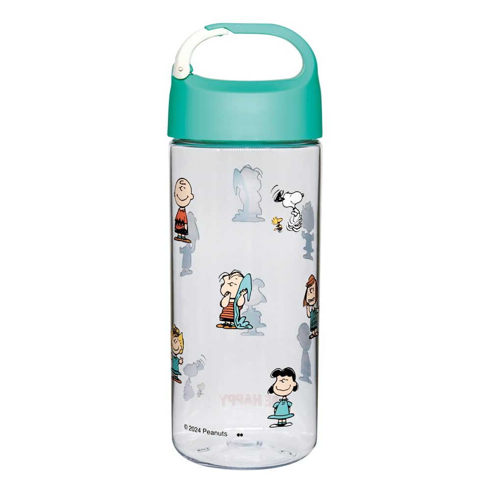 Onishi Ken PEANUTS Drink Bottle CLEAR Lunch Series BE HAPPY SLL-2010