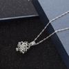 Luminous Lotus Pendant Necklaces For Women Glow In The Dark Simple Flower Glowing Necklace Fashion Jewelry Accessories