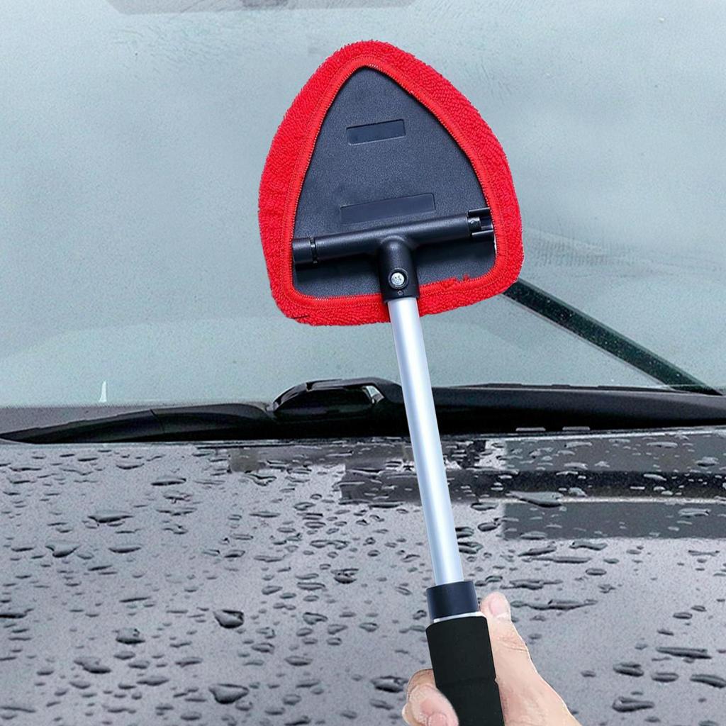 Windshield Cleaner Tool Telescoping Window Dust Remover Detachable Windshield Cleaner For Interior Door Window Outdoor Exterior