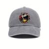 PROJECT HAIL MARY Bend Edge Soft Top Retro Washed Outdoor Baseball Cap Men