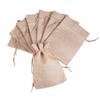 20Pcs Linen Drawstring Bag Jewelry Gift Bag Jewelry Pouch Snack Storage Bag MA