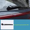 For Hyundai Custo/Custin/Kusto  + Car Style Rear Window Trim Rain Wiper Cover Trunk Frame Auto Accessories Exterior Sticker
