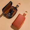 New PU Leather Car Key Bag Wallet Keychain Fashion Zipper Key Holder Organizer Simple Mini Car Key Case