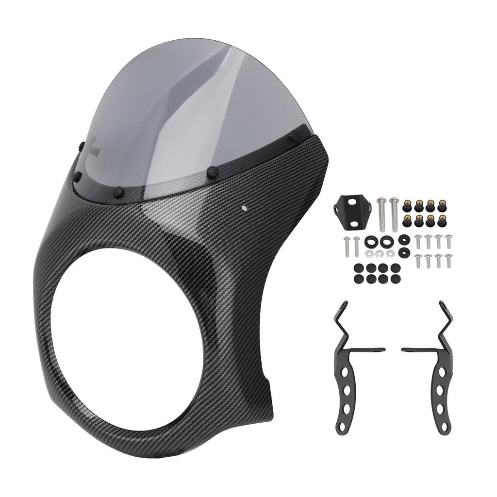 Headlight Windscreen Fairing Windshield Fit for Kawasaki Eliminator 500 2024-2025