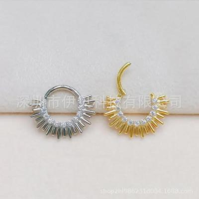 F136 Titanium Alloy Tassel Nose and Ear Piercing Jewelry