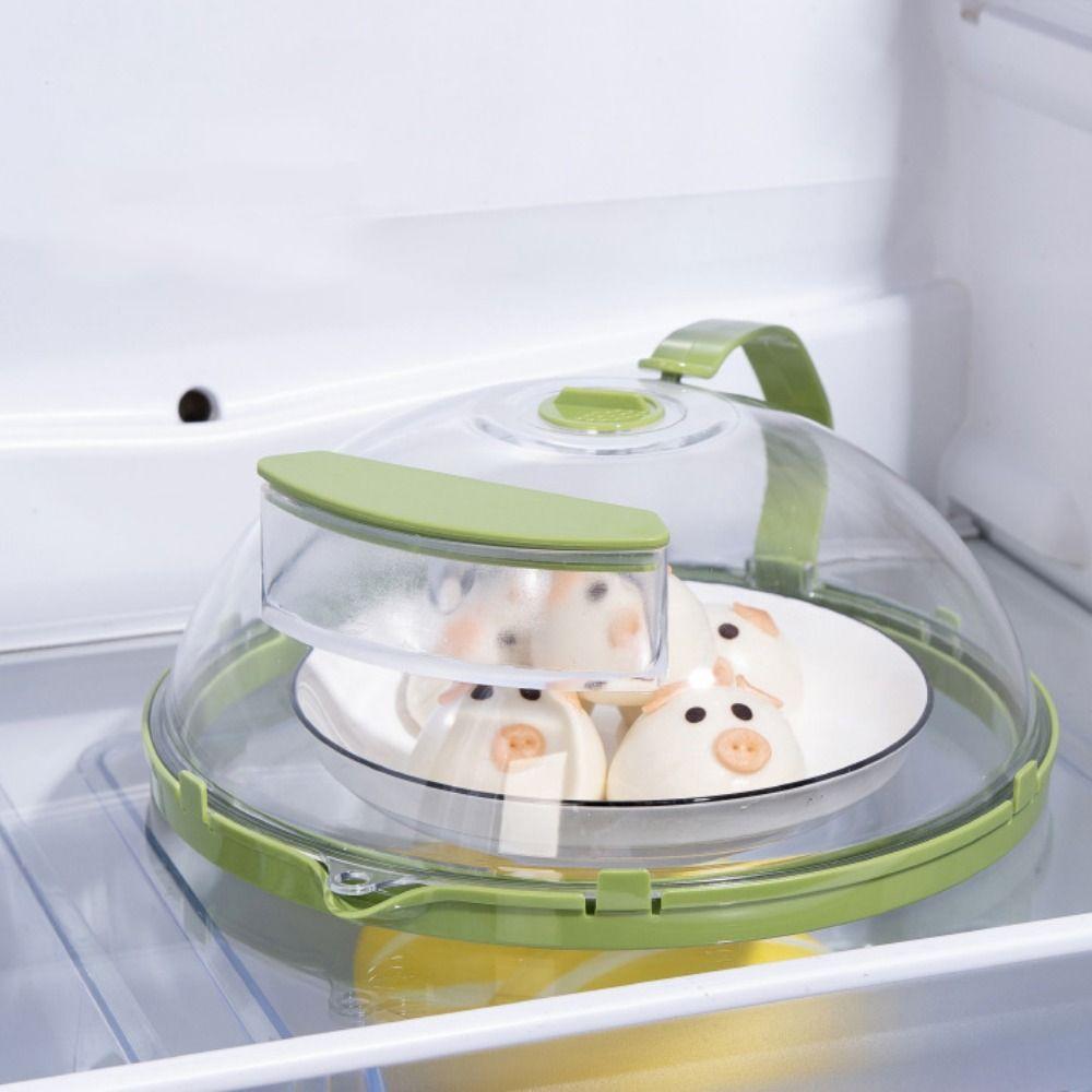 with Handle Airtight Food Covers Food Preservation Cover Keep Fresh Lid Microwave Oven Food Cover