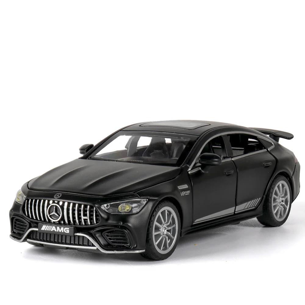 1:32 GT63 V8 C260L Car Model Toy Metal Body Sound Light Pull Back Alloy Diecast Simulation Vehicle Gift Toys For Boys Collection