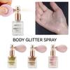 Diamond High Gloss Glitter Spray Highlighter Powder Air Bag Fragrance-Infused Shiny High Light for Face Body Makeup Cosmetics