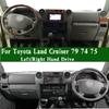 Para Toyota Land Cruiser LC74/75/79/70/78/76/71 Capa de Painel Dashmat Painel de Instrumentos Almofada Tapete de Painel Anti-Sujeira Enfeites