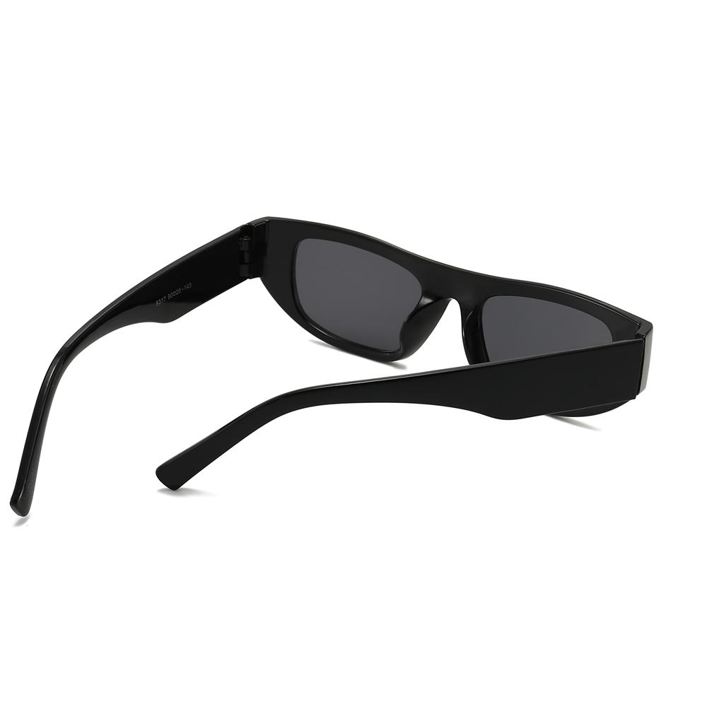 New Square Big Thick Frame Female Advanced Anti-Ultraviolet Sunglasses