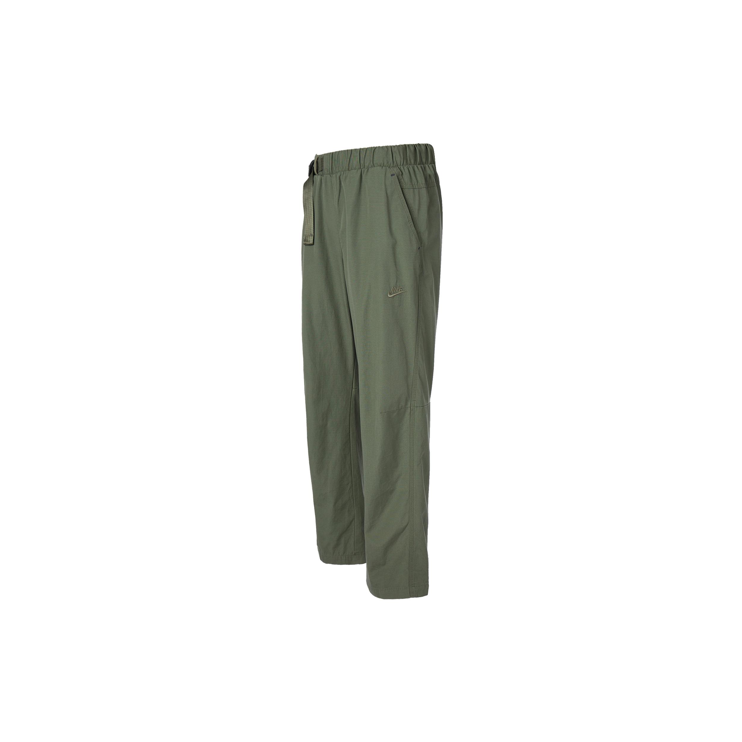 Nike SPORTSWEAR TECH PACK Casual Pants Men s Medium Olive Green Moderate Straight Fit Pants DX0242-222 S