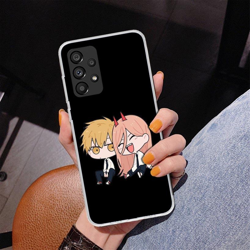 Chainsaw Cartoon Phone Case For Samsung Galaxy A17 A16 A15 A14 A13 A57 A56 A55 A54 A53 A37 A36 A35 A34 A33 A26 A25 A24 A23 Galax