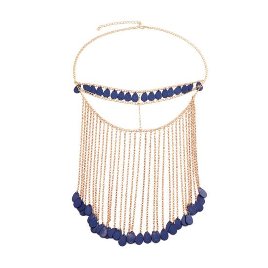 Hodekjede med justerbart design Nattklubb Bar Fest Opptreden Metall Duskhodeplagg Kvinner Ansiktsgardin