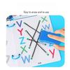 1SET erasable pen control training kindergarten baby early education enlightenment card pen movement hierarchical training concentration toy