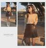 Women's High Waist Slim PU Leather Skirt - Popular Autumn/Winter 2023