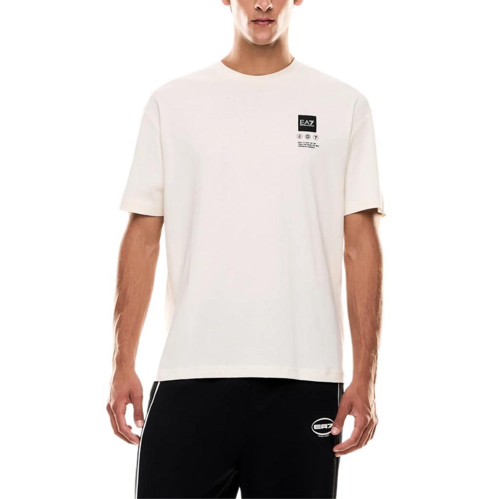 Emporio Armani EA7 Cotton Loose Fit Short Sleeve Crew Neck T-Shirt Men Tops 7M000976-AF17789-U1105