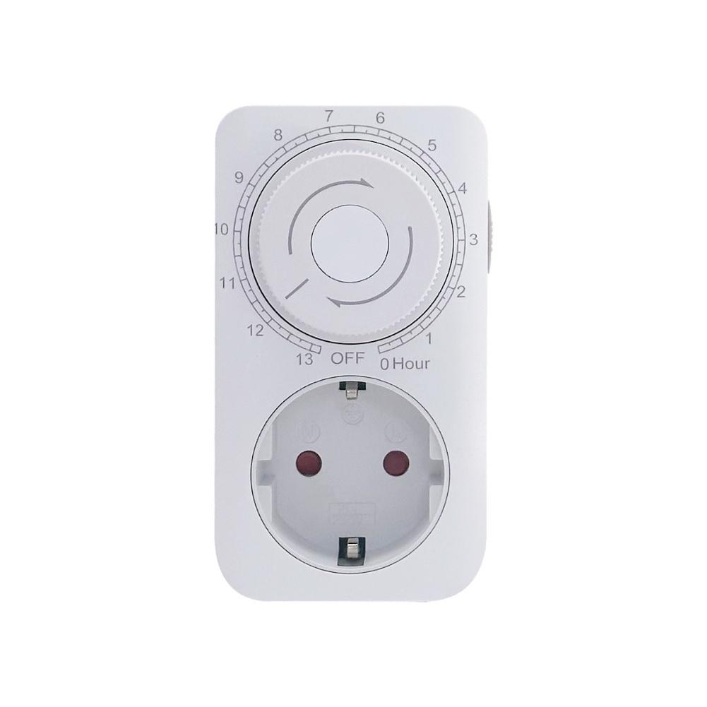 

Adjustable 12Hour Mechanical Socket Timer for Indoor Lights Appliances Control with Countdown and 16 Amp Power China Mainland