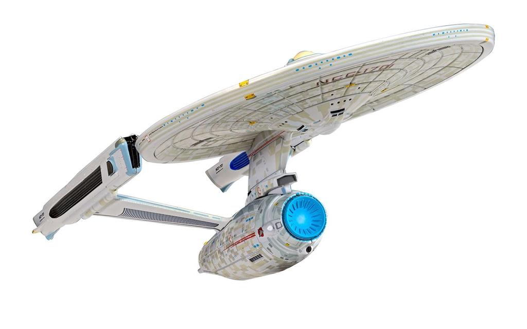 Kyosho CORGI Star Trek - USS Enterprise NCC-1701 (Remodeled Version) from Star Trek II: The Wrath of Khan, Completed Model, CGCC98001
