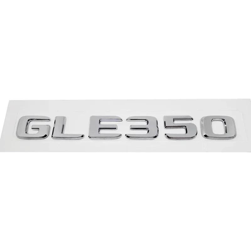 ABS 3D Letter Trunk Emblem Car Rear Tail Decal Badge for Mercedes Benz GLE53 GLE63 GLE300 GLE320 GLE350 GLE500 GLE550