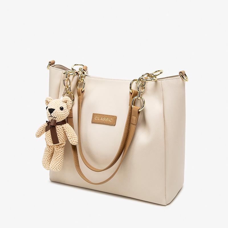 

Сумка-тоут из натуральной кожи 2025 Новая Большая вместимость для поездок на работу для женщин Высококлассная Повседневная Простая Женская Сумка-тоут