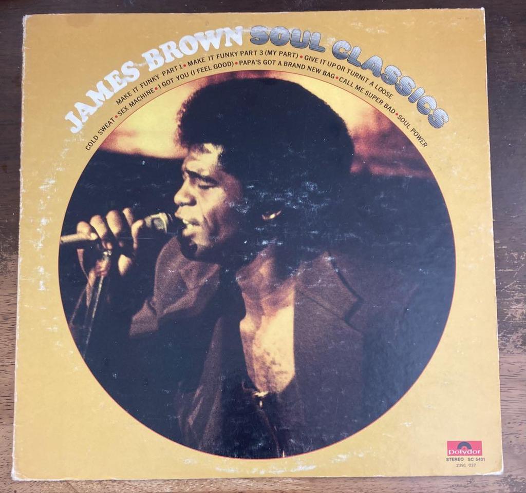 [USED] James Brown/JAMES BROWN soul/funk definitive best 2 albums